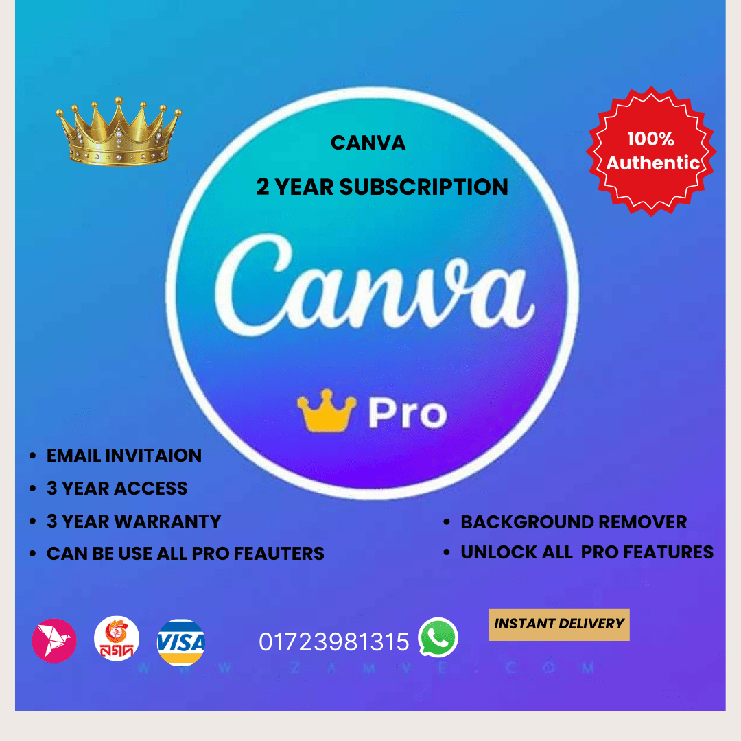 7 Canva pro yearly and Lifetime - Image 1